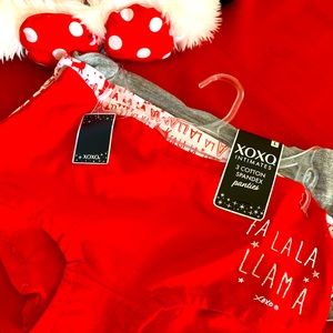 XOXO Intimates 3 Pack Panties ❤️💚🦙